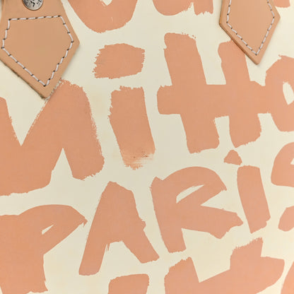 Louis Vuitton Graffiti Alma MM Peach 18 of 19