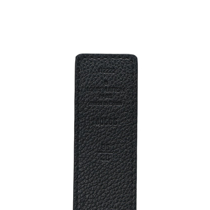 Louis Vuitton Calfskin Monogram 20mm LV Iconic Reversible Belt 95 38 Black 3 of 4