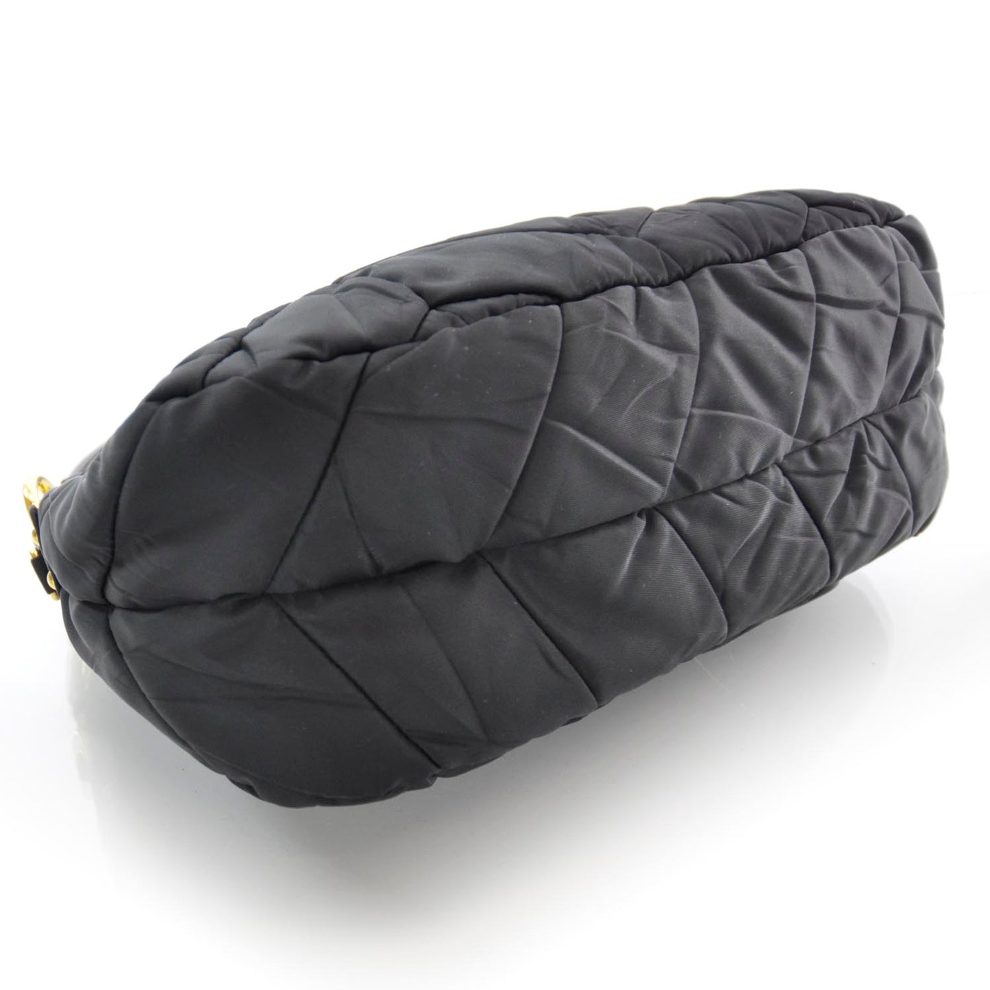 Tessuto Nylon Chevron Bag Nero Black