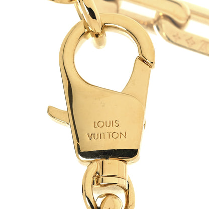 Louis Vuitton LV Edge Necklace MM Gold 4 of 4