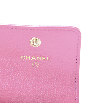 Chanel Caviar Quilted Crystal CC Airpods Pro Case Pink 4 of 6