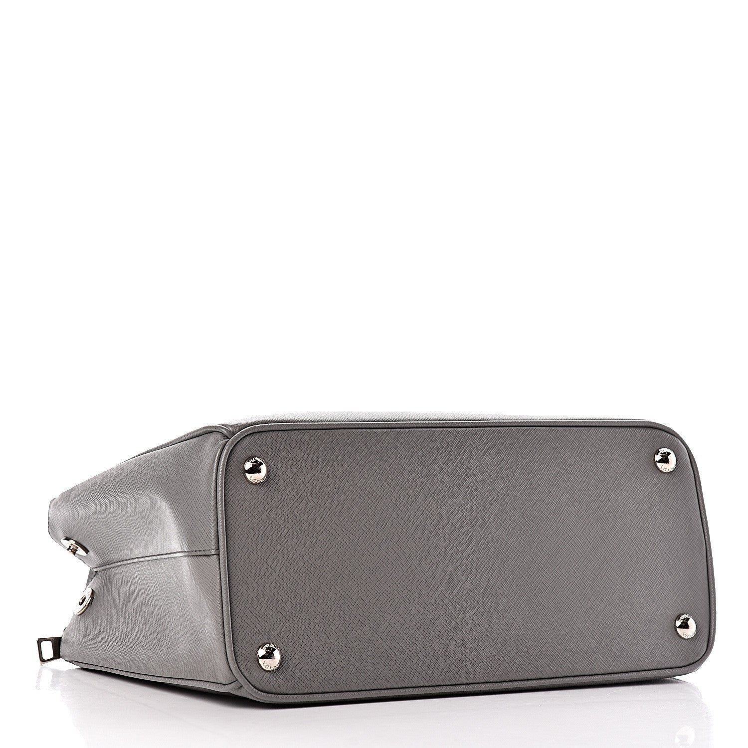 Prada Saffiano Small Galleria Double Zip Tote Marmo 5 of 13