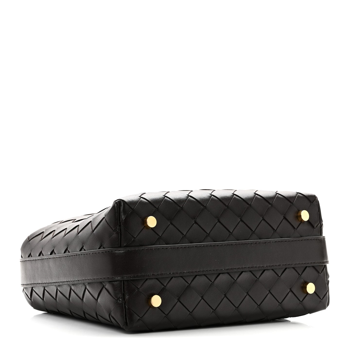Calfskin Nappa Intrecciato Mini Wallace Fondant