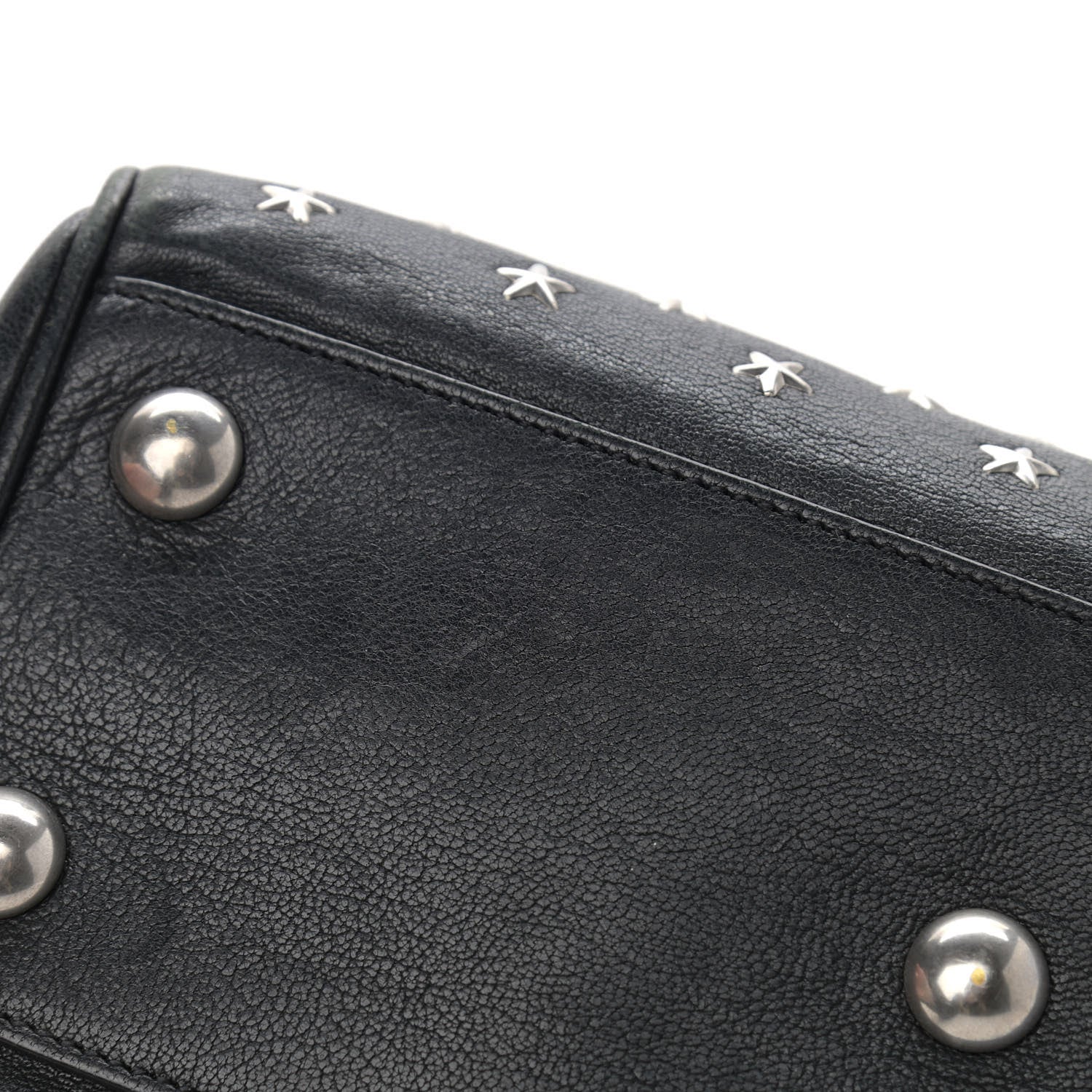 Saint Laurent Calfskin Star Studded Classic Baby Duffle Black 17 of 17
