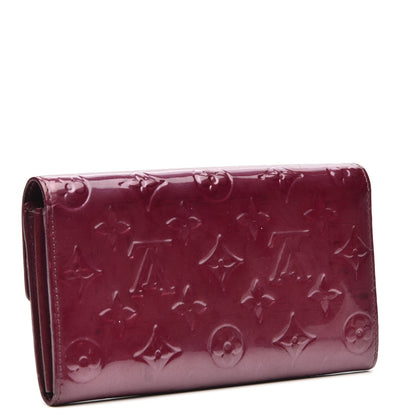 Louis Vuitton Vernis Sarah Wallet Violet 3 of 10
