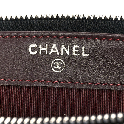 Chanel Lambskin Quilted Small Clutch With Chain Black 6 of 11