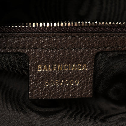 Gucci X BALENCIAGA BB Supreme Monogram Web Graffiti Medium Ophidia Shopping Tote Beige New Acero 6 of 13