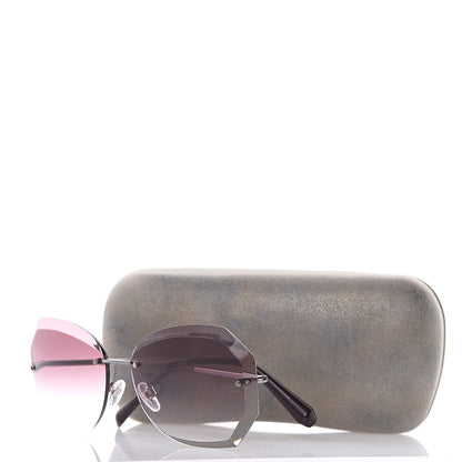 Chanel Metal Spring Round Sunglasses 4220 Pink 7 of 7