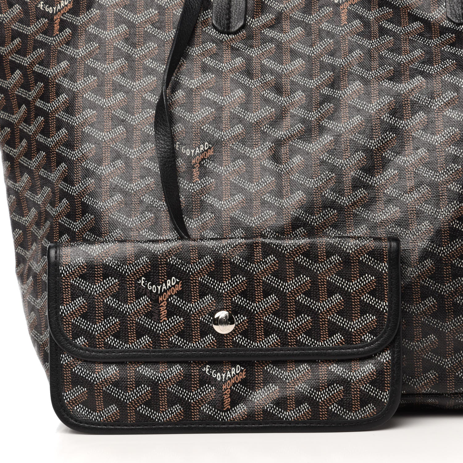 Goyard Goyardine Saint Louis PM Black 15 of 16