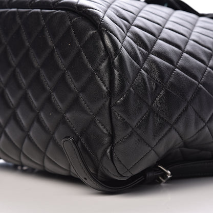 Chanel Calfskin Quilted Large Urban Spirit Backpack Black 9 of 11