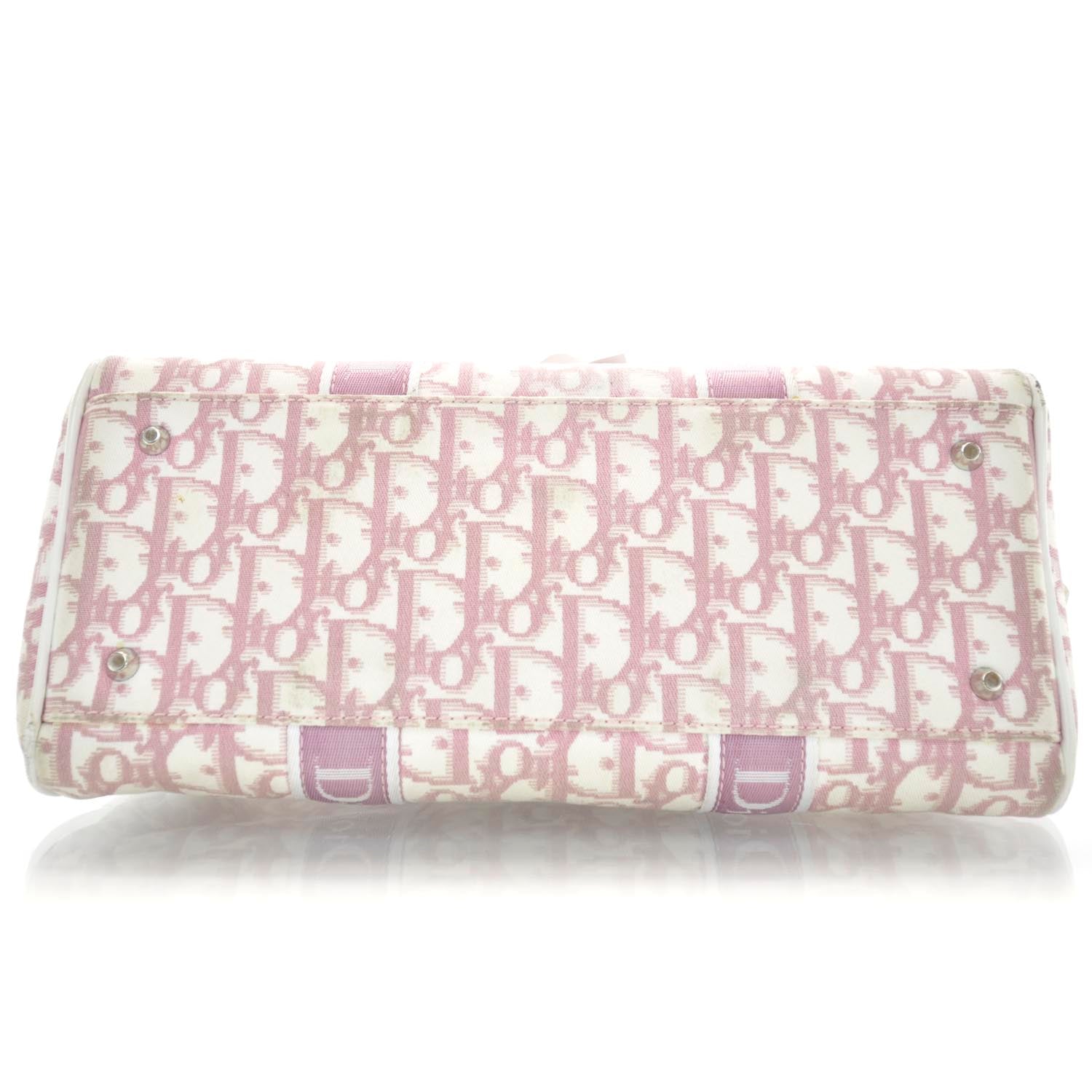 Christian Dior Monogram Girly Boston Pink 7 of 12
