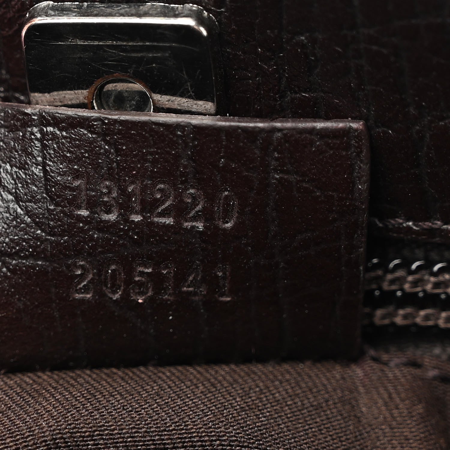 Gucci GG Plus Monogram Small Vertical Tote Dark Brown 7 of 10