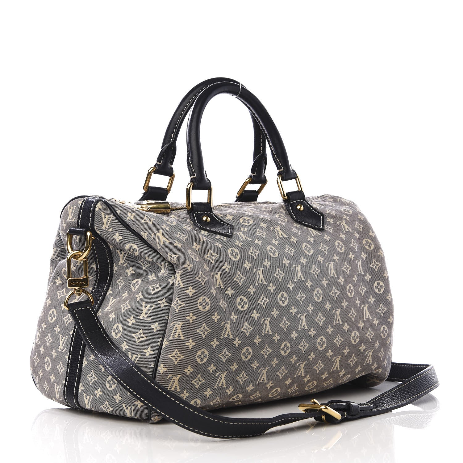 Louis Vuitton Monogram Idylle Speedy Bandouliere 30 Encre 2 of 7
