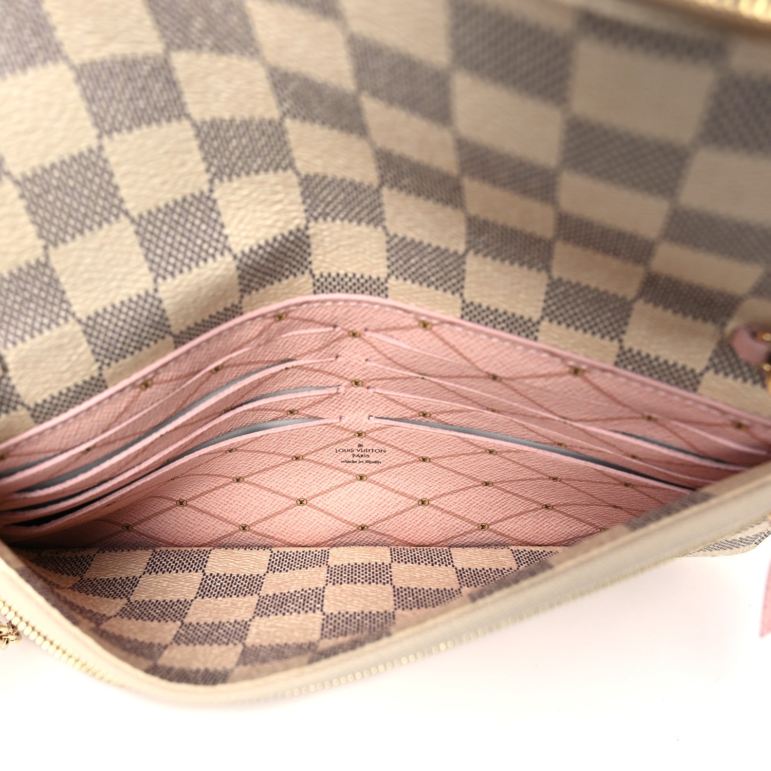 Louis Vuitton Damier Azur Summer Trunks Pochette Weekend 6 of 11
