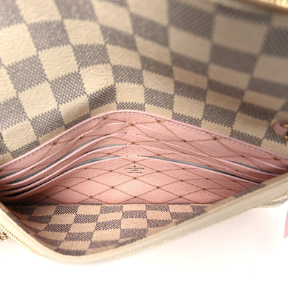 Louis Vuitton Damier Azur Summer Trunks Pochette Weekend 6 of 11