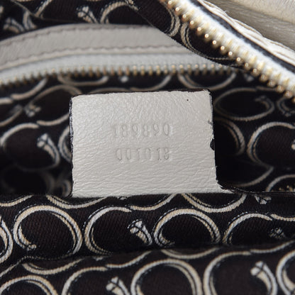 Gucci Calfskin Medium Horsebit Nail Boston Off White 6 of 13