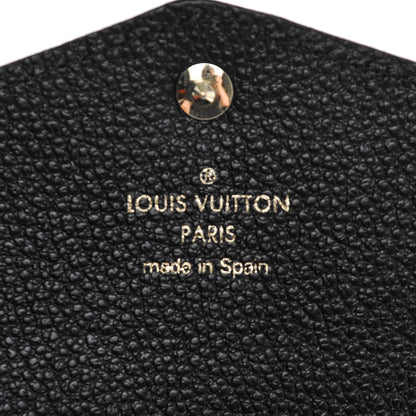 Louis Vuitton Empreinte Sarah Wallet NM Black 6 of 6