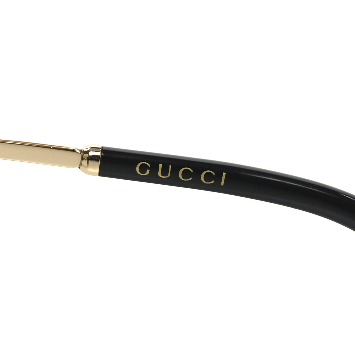 Gucci Acetate Sunglasses GG0073SK Black Gold 5 of 8