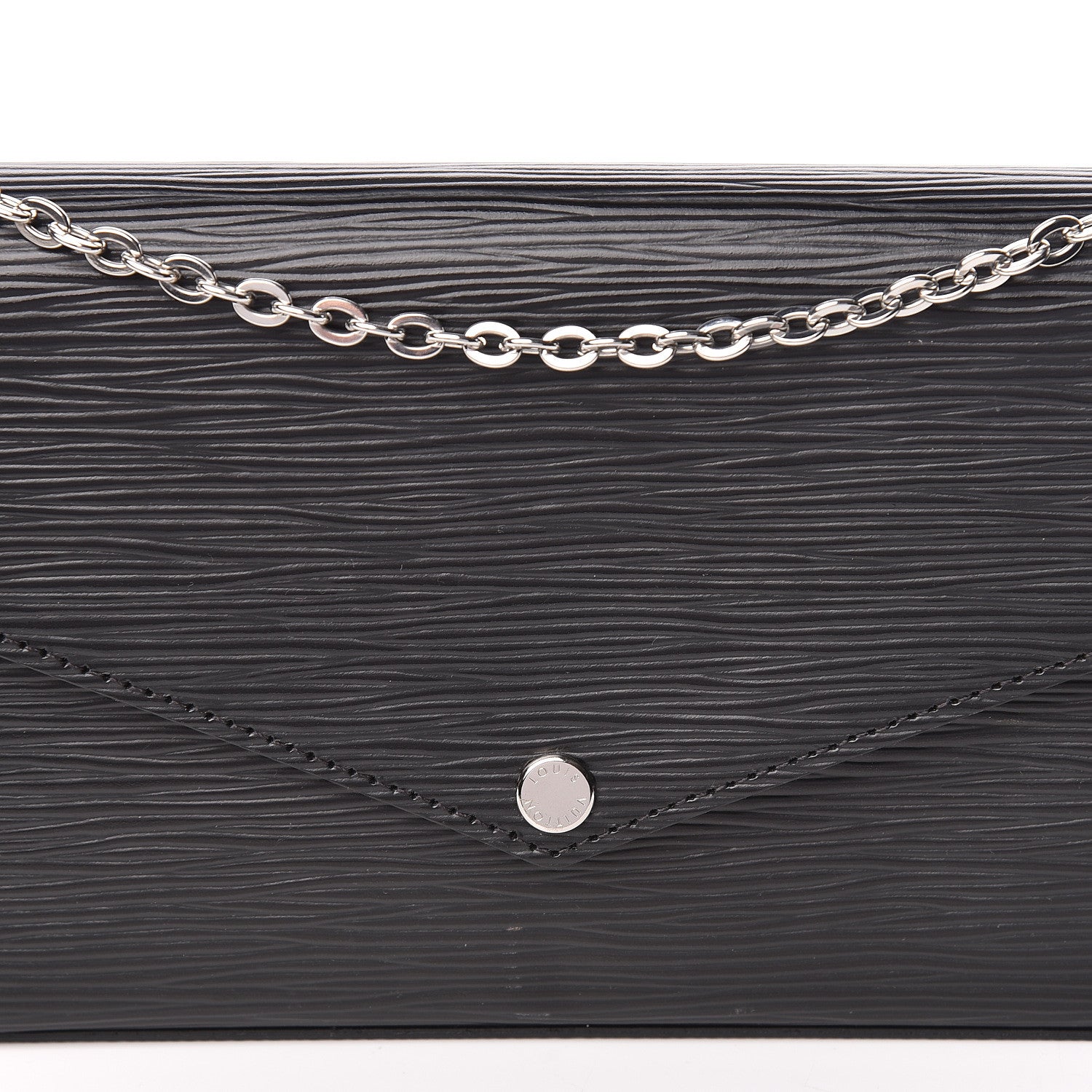 Louis Vuitton Epi Pochette Felicie Black 14 of 15