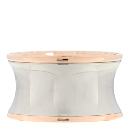 Bulgari Stainless Steel 18K Rose Gold Anish Kapoor B.Zero1 Ring 54 6.75 1 of 4
