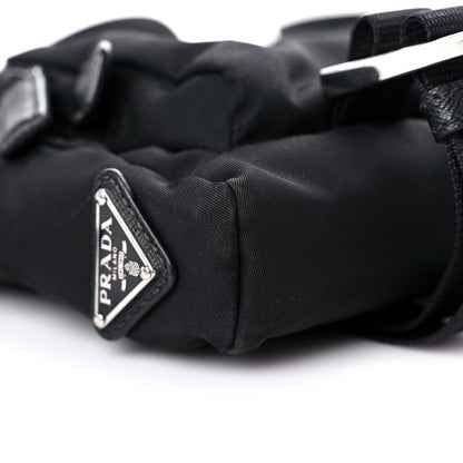 Prada Tessuto Nylon Messenger Bag Black 6 of 12