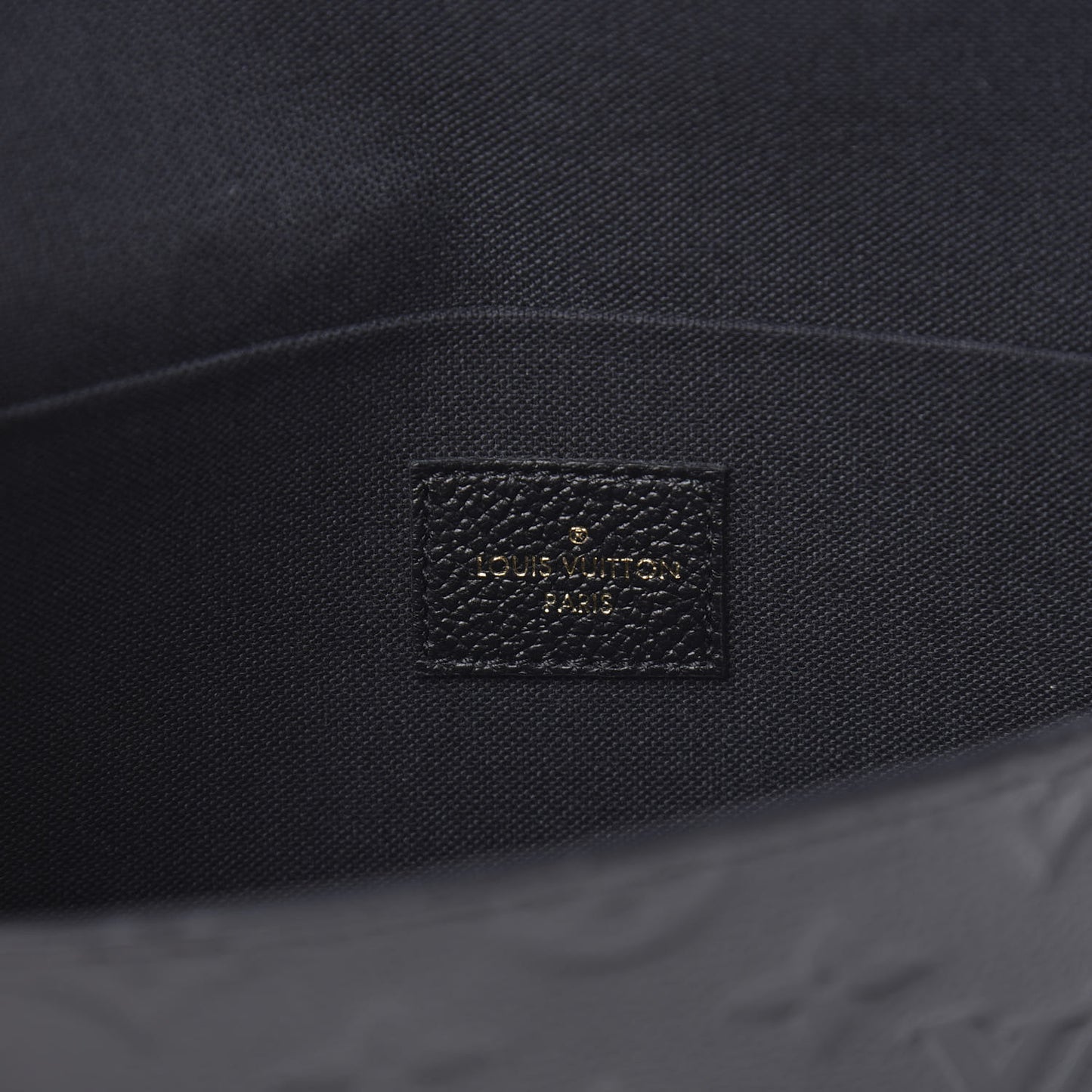Empreinte Pochette Felicie Chain Wallet Black