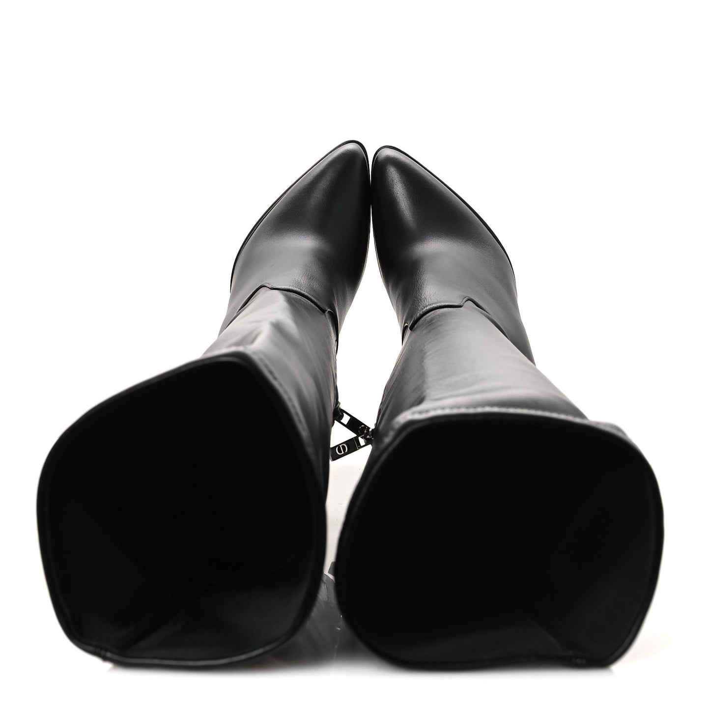 Nappa Knee High Boots 38.5 Black