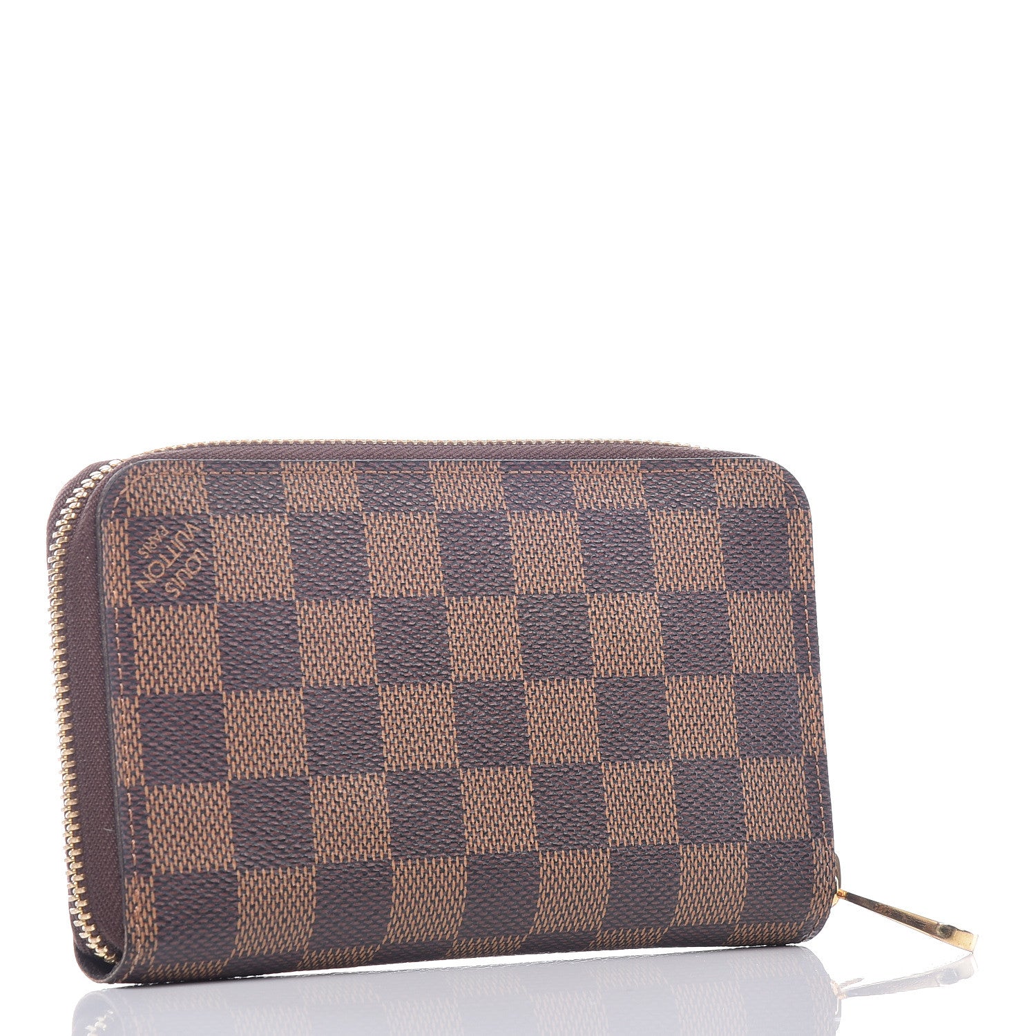 Louis Vuitton Damier Ebene Zippy Compact Wallet 3 of 12
