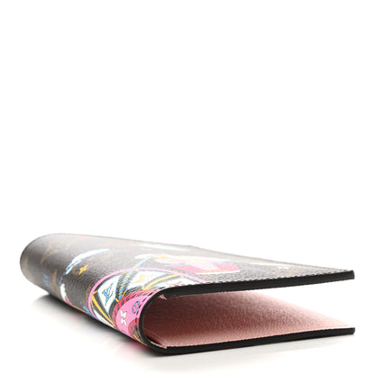 Louis Vuitton Monogram 2020 Christmas Animation Big Wheel Passport Cover Rose Ballerine 4 of 7