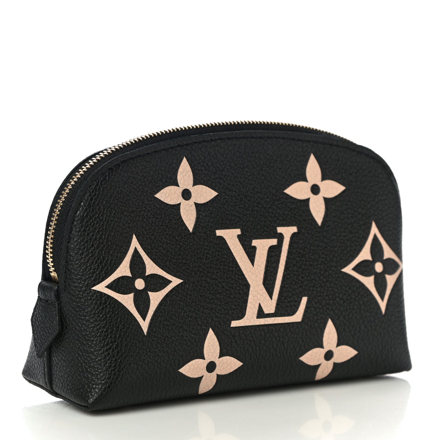 Empreinte Monogram Giant Cosmetic Pouch Black Beige