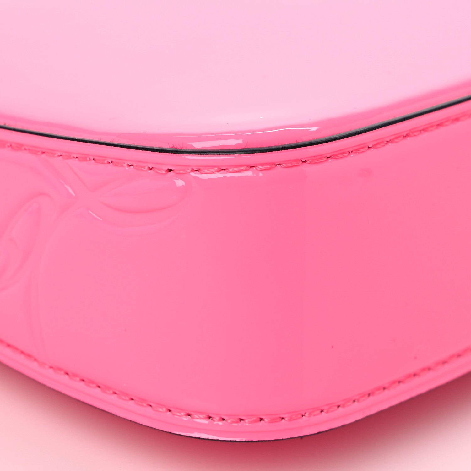 Christian Louboutin Patent Loubila Chain Clutch Piou Piou 6 of 7