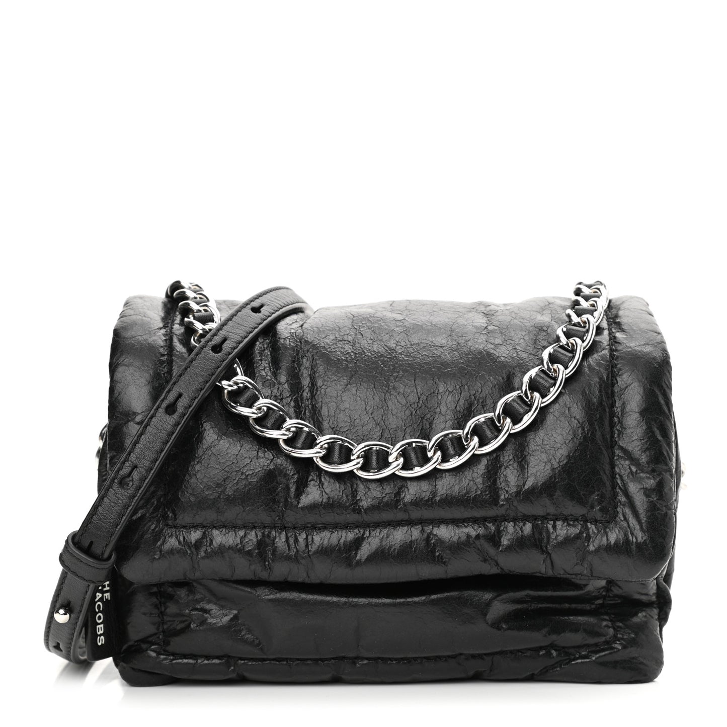 Lambskin The Pillow Bag Black