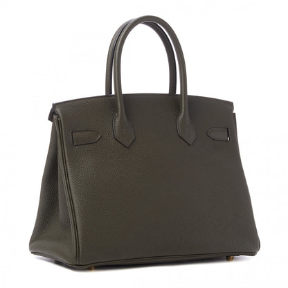 Hermes Togo Birkin 30 Vert De Gris 2 of 30