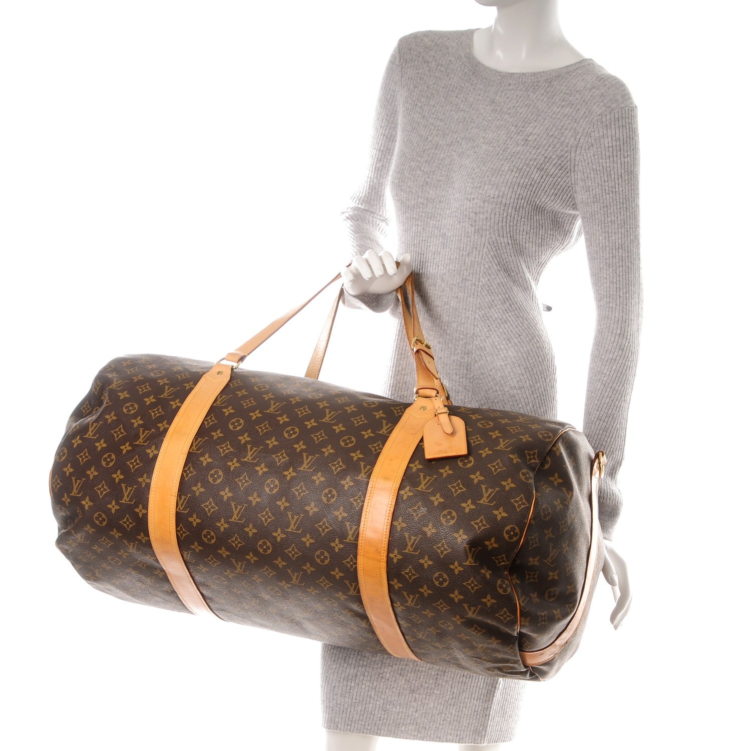 Louis Vuitton Monogram Sac Polochon 2 of 15