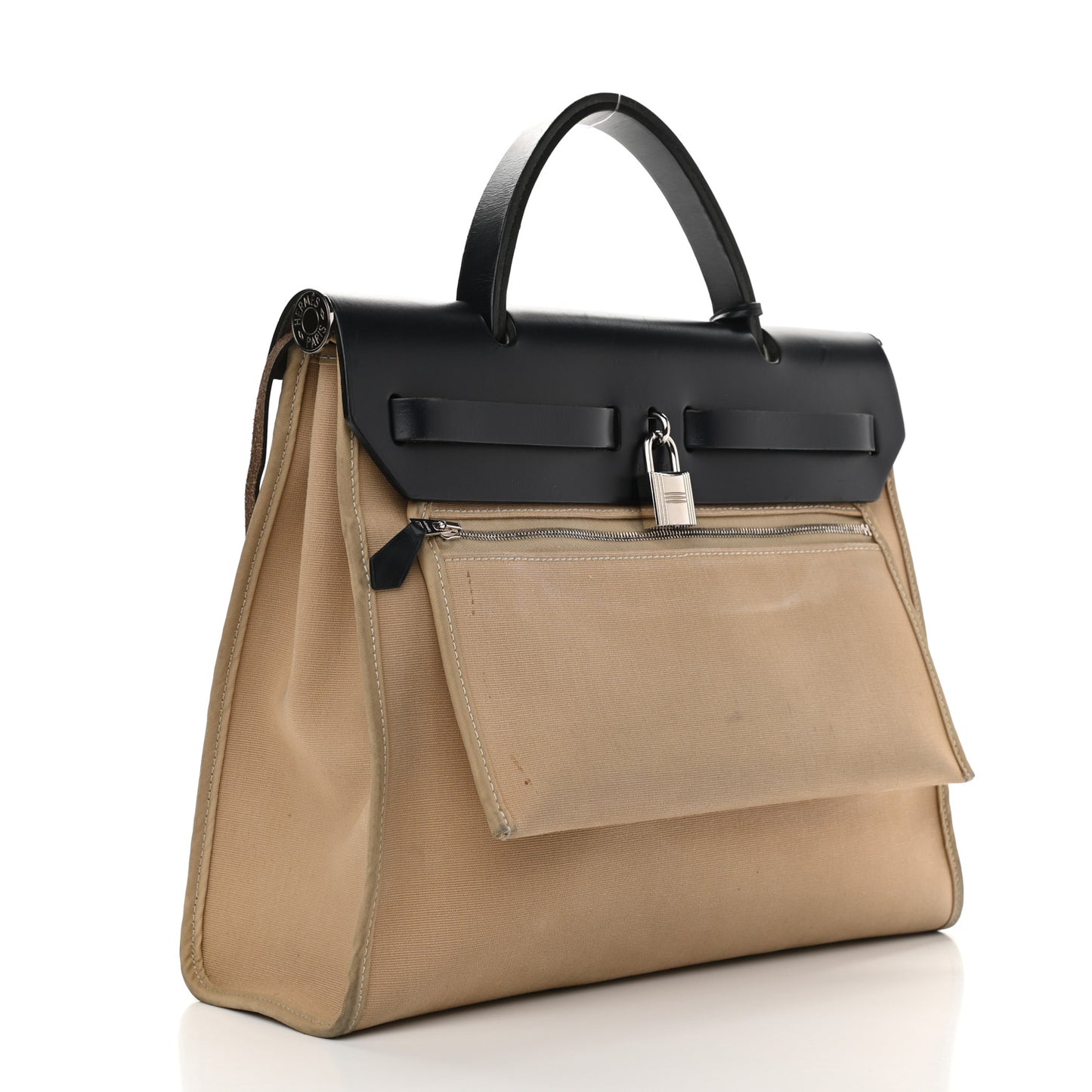 Vache Hunter Toile Herbag Zip 31 PM Trench Bleu Indigo