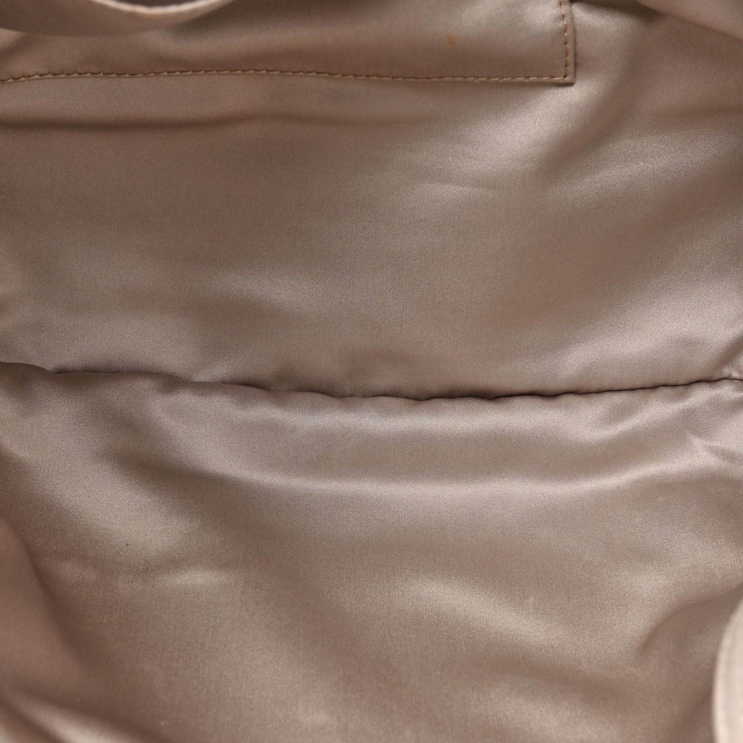 Glazed Calfskin Large On The Road Tote Beige