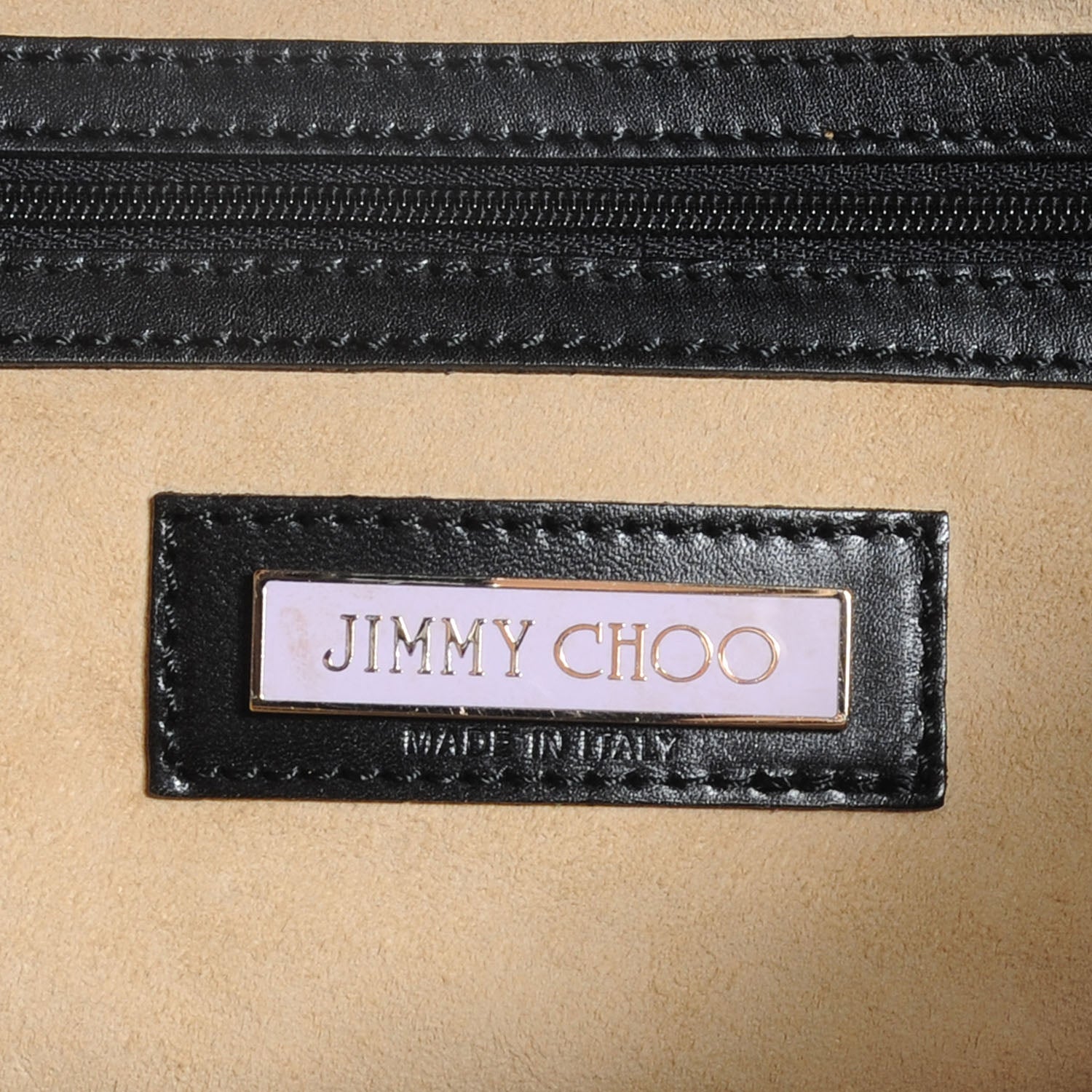 Jimmy Choo Leather Tahula Tote Black 6 of 6