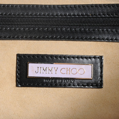 Jimmy Choo Leather Tahula Tote Black 6 of 6
