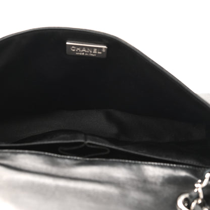 Chanel Lambskin Studded Medium Metal Beauty Flap Black 4 of 9