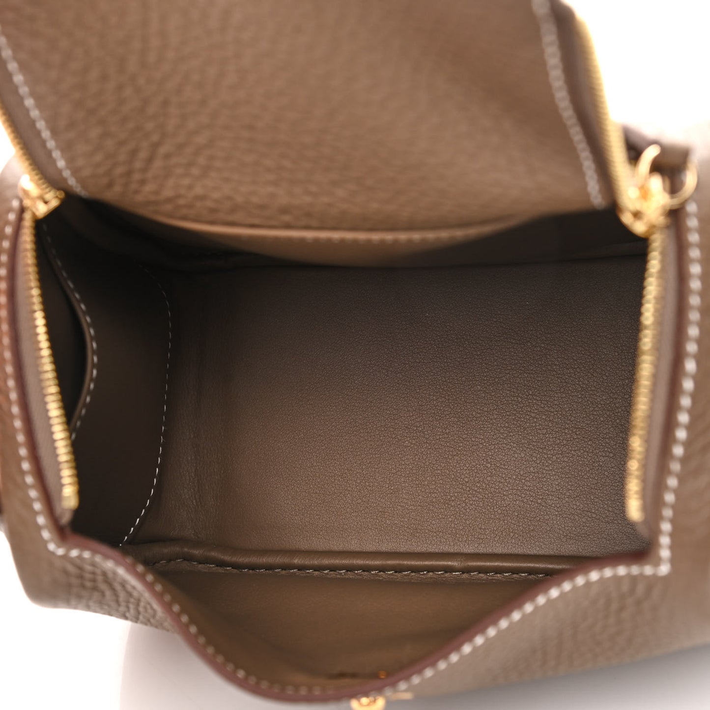 Taurillon Clemence Mini Lindy 20 Etoupe