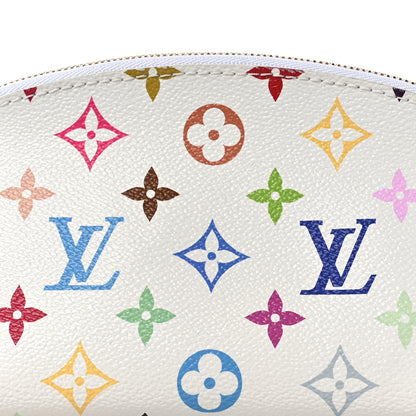 Louis Vuitton LV x TM Monogram Multicolor Cosmetic Pouch PM White 7 of 9