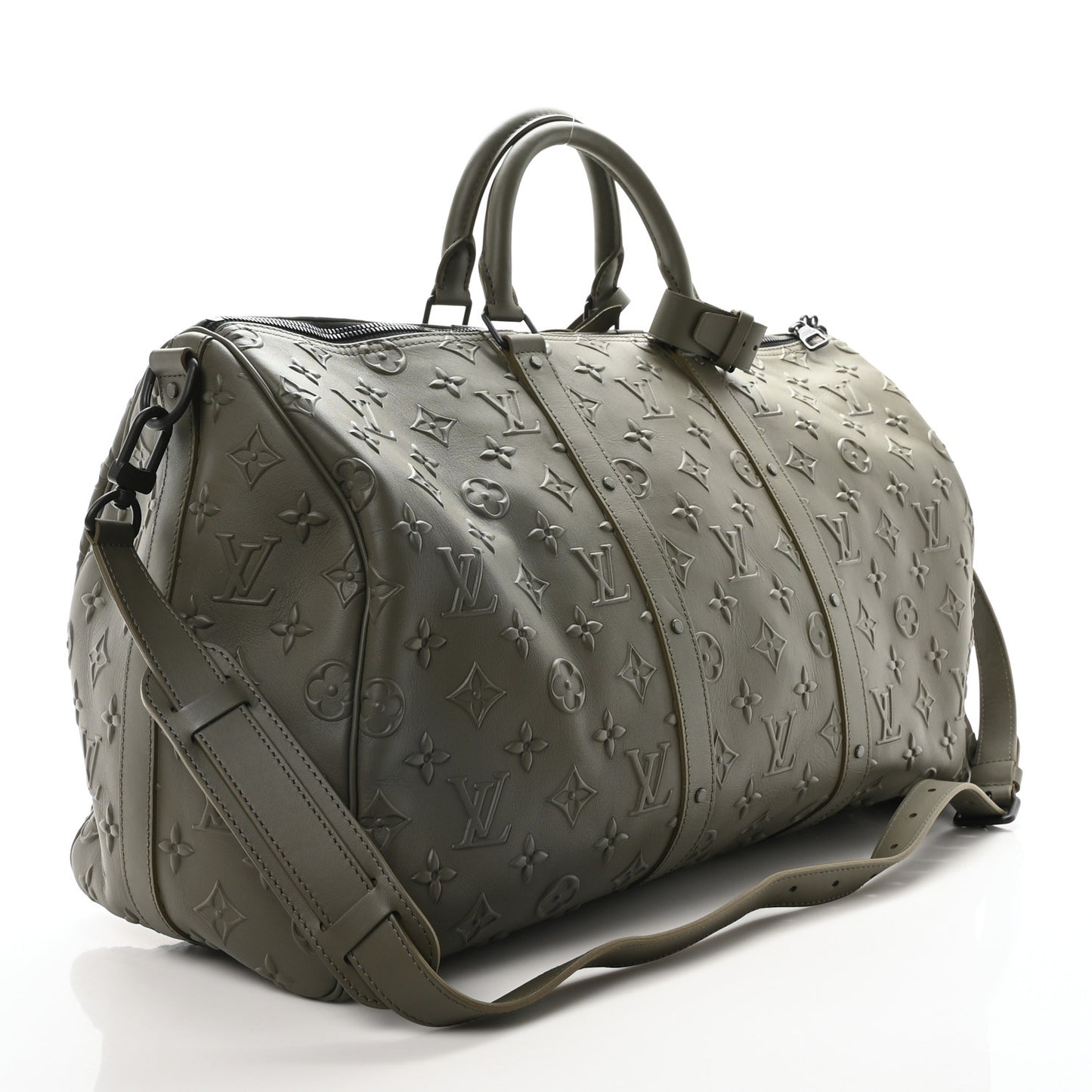 Monogram Seal Keepall Bandouliere 50 Khaki