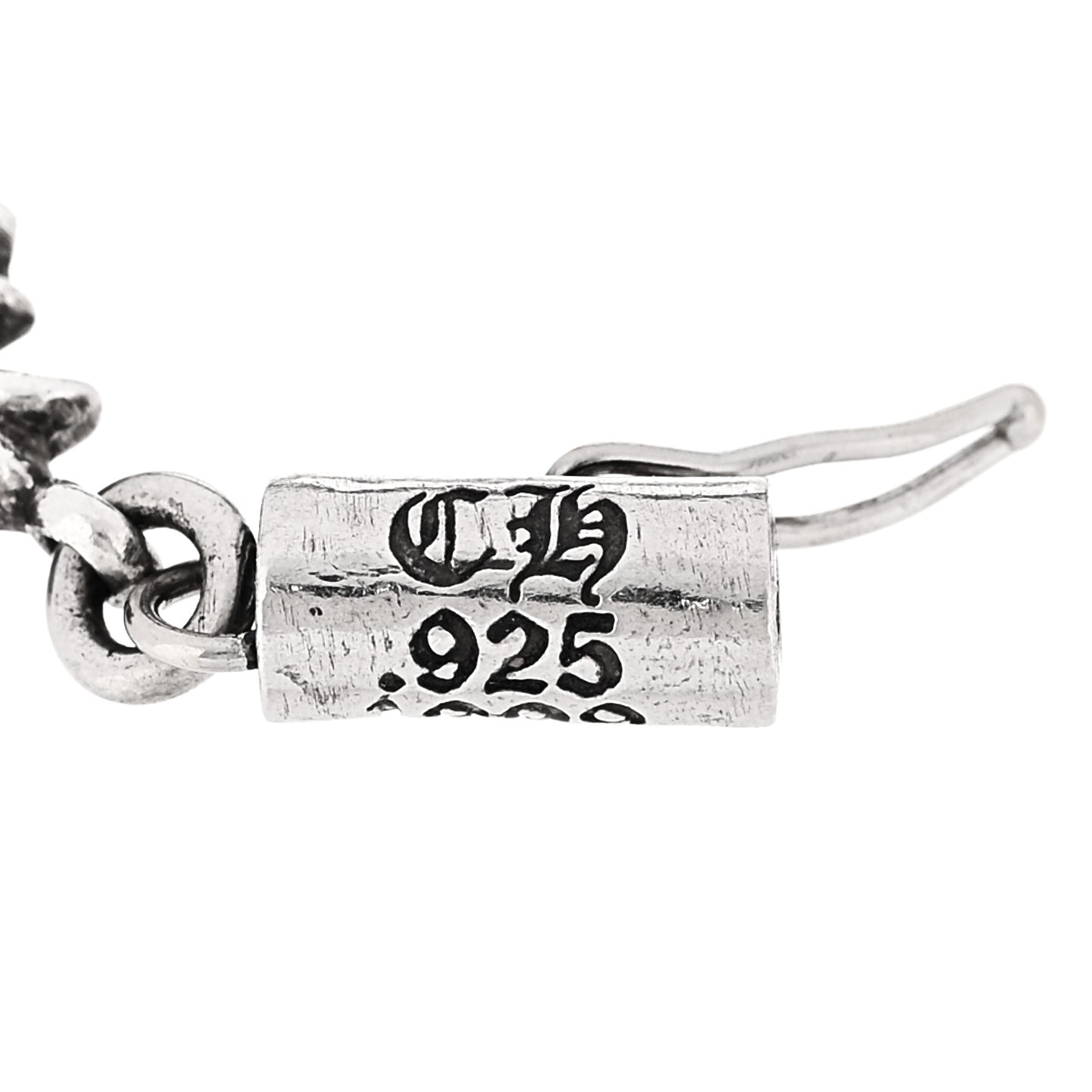 Sterling Silver Tiny E CH Plus Bracelet