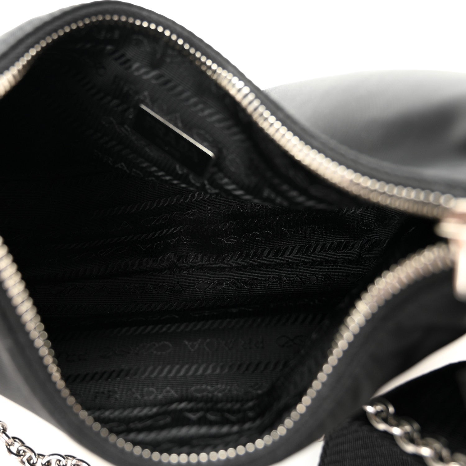 Prada Re-Nylon Saffiano Re-Edition 2005 Shoulder Bag Black 5 of 11