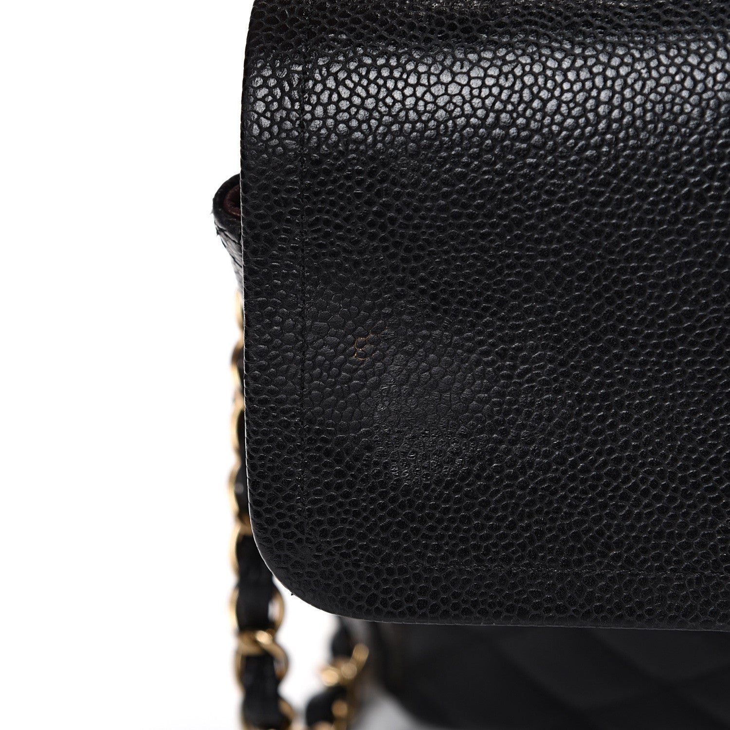 Chanel Caviar Quilted Maxi Double Flap Black 17 of 19