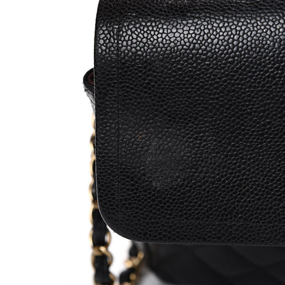 Chanel Caviar Quilted Maxi Double Flap Black 17 of 19