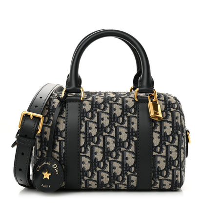 Christian Dior Oblique Groove 20 Bag Blue 1 of 10