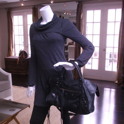 Balenciaga Chevre Part Time Black 2 of 14