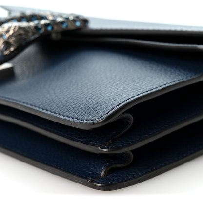 Gucci Dollar Calfskin Crystal Small Dionysus Shoulder Bag Blue Agata Montana Sapphire 11 of 11