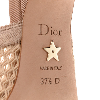 Christian Dior Micro Resille Ribbon J'Adior Slingback 65mm Pumps 37.5 Nude 7 of 8